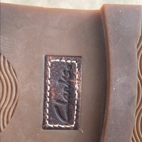 Clarks Men's Brown Leather Boat Shoes - Picture 4 of 6